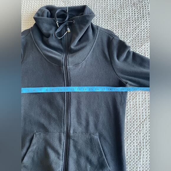 Calvin Klein Quick Dry Cowl Neck Zip Up Fleece Sz Large - Picture 11 of 15